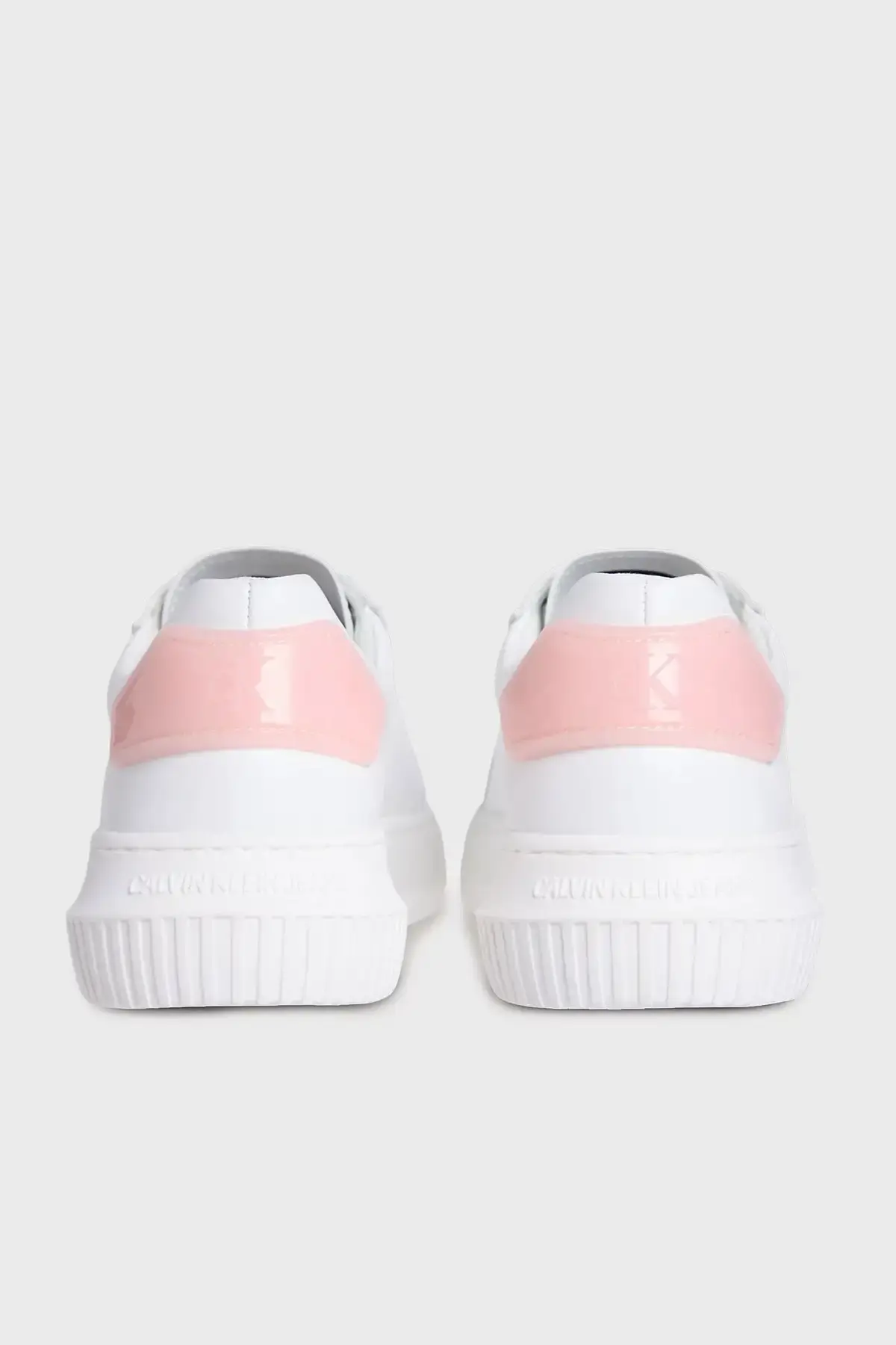 Calvin Klein CHUNKY CUPSOLE RU PATCH LTH WN Beyaz Kadın Günlük Spor Ayakkabı