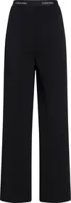 Calvin Klein LOGO ELASTIC PANT Kadın Siyah Pantolon