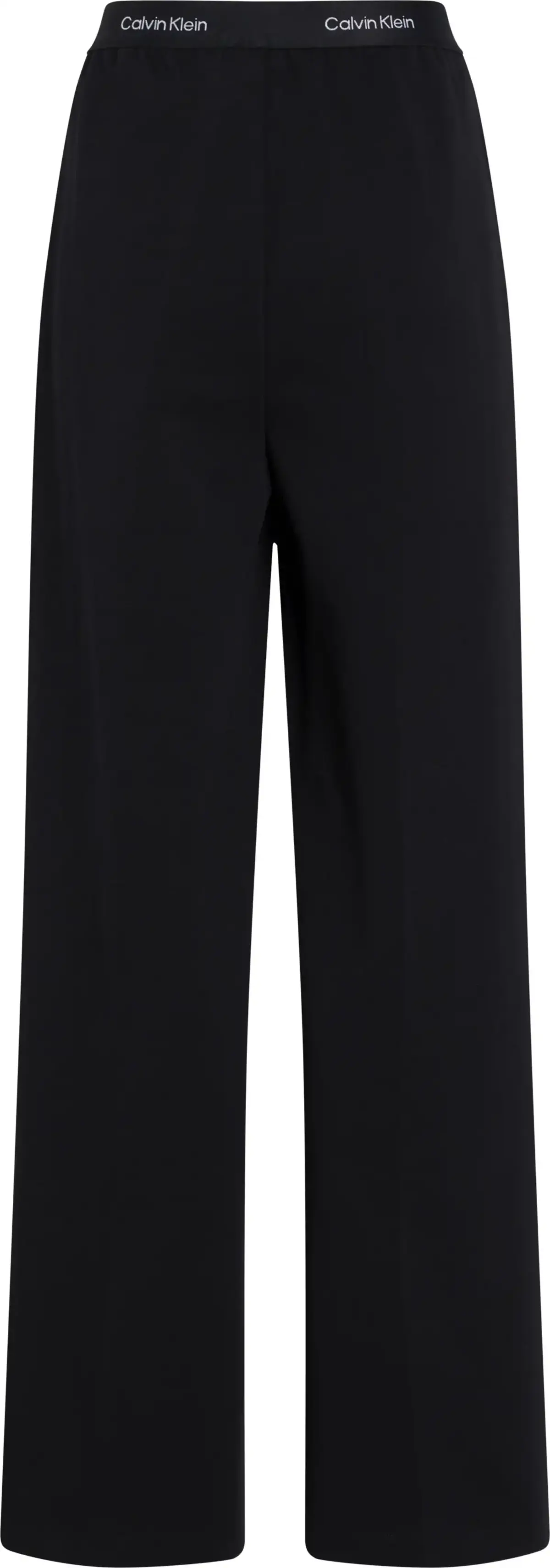 Calvin Klein LOGO ELASTIC PANT Kadın Siyah Pantolon