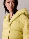 Calvin Klein BLANKET JACKET Yeşil Kadın Mont