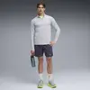 PUMA RUN VELOTY CLDSPN 1/4 ZIP M Gri Erkek Sweatshirt