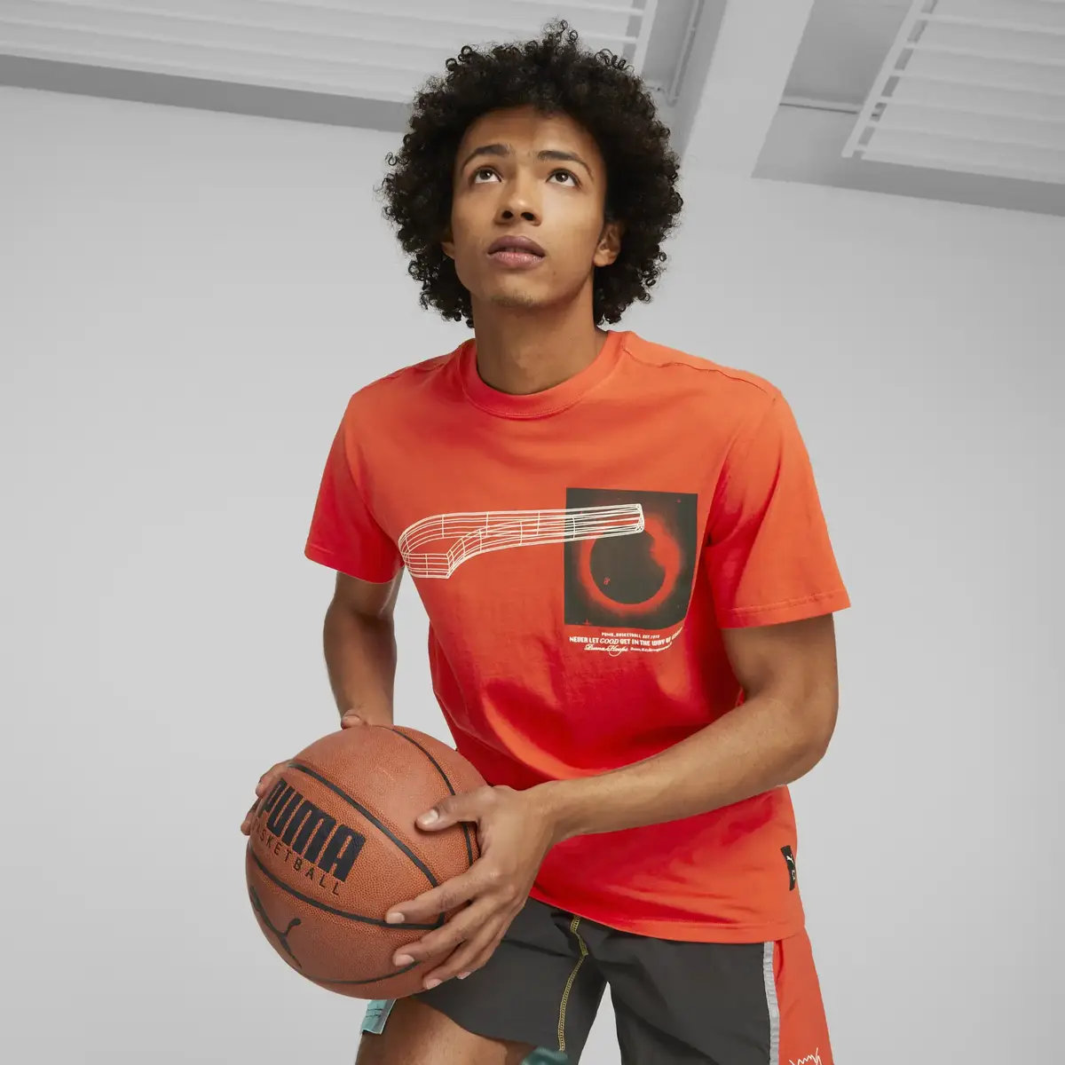 Puma New Era Tee 1 Siyah Erkek T-Shirt & Polo