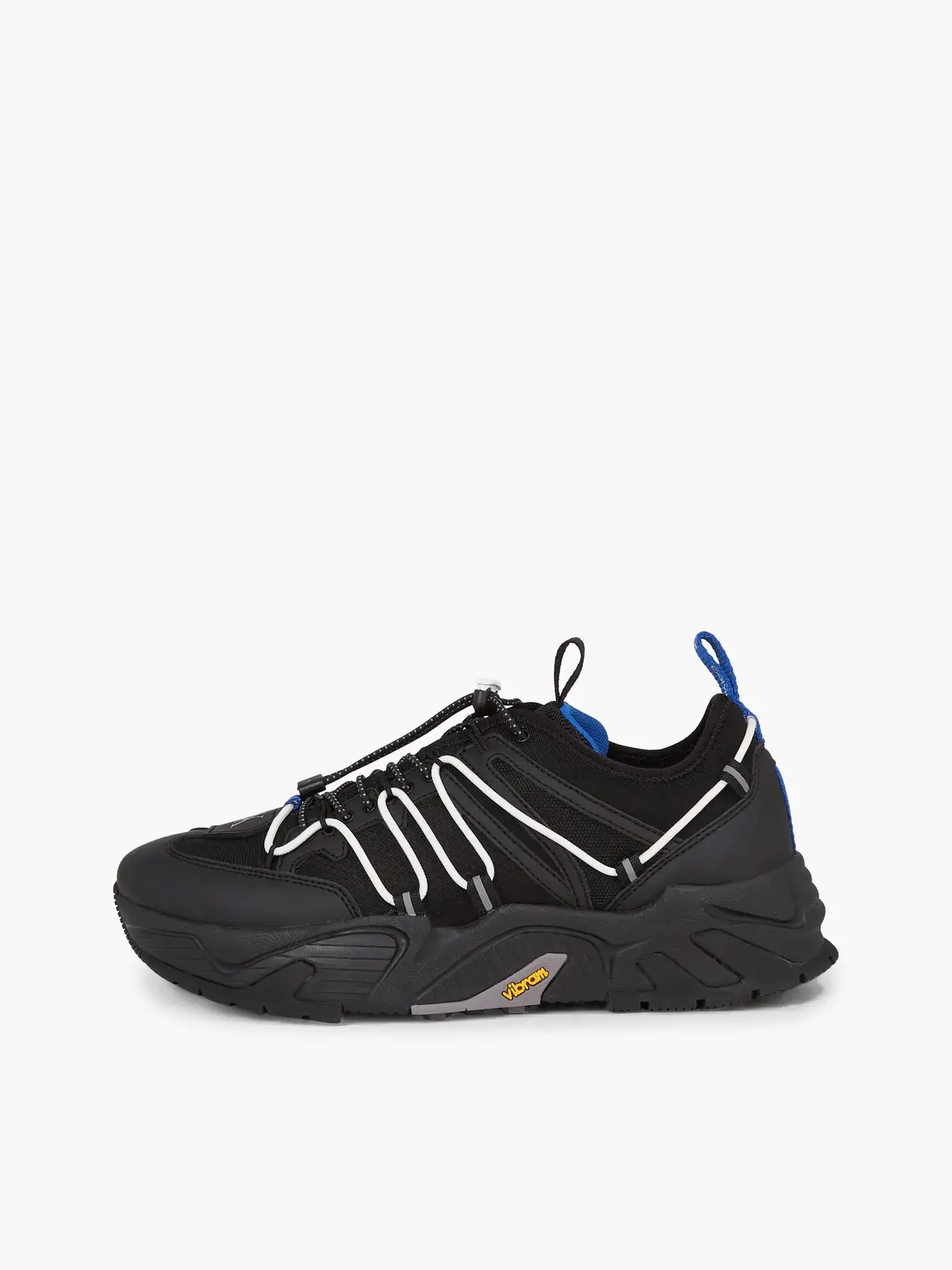 Calvin Klein CHUNKY RUNNER VIBRAM Erkek Siyah Günlük Spor Ayakkabı