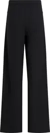 Calvin Klein WIDE LEG KNIT PANT Kadın Siyah Kumaş Pantolon