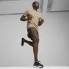 Puma Men s Puma Run Club Tee Açık Kahve Erkek T-Shirt