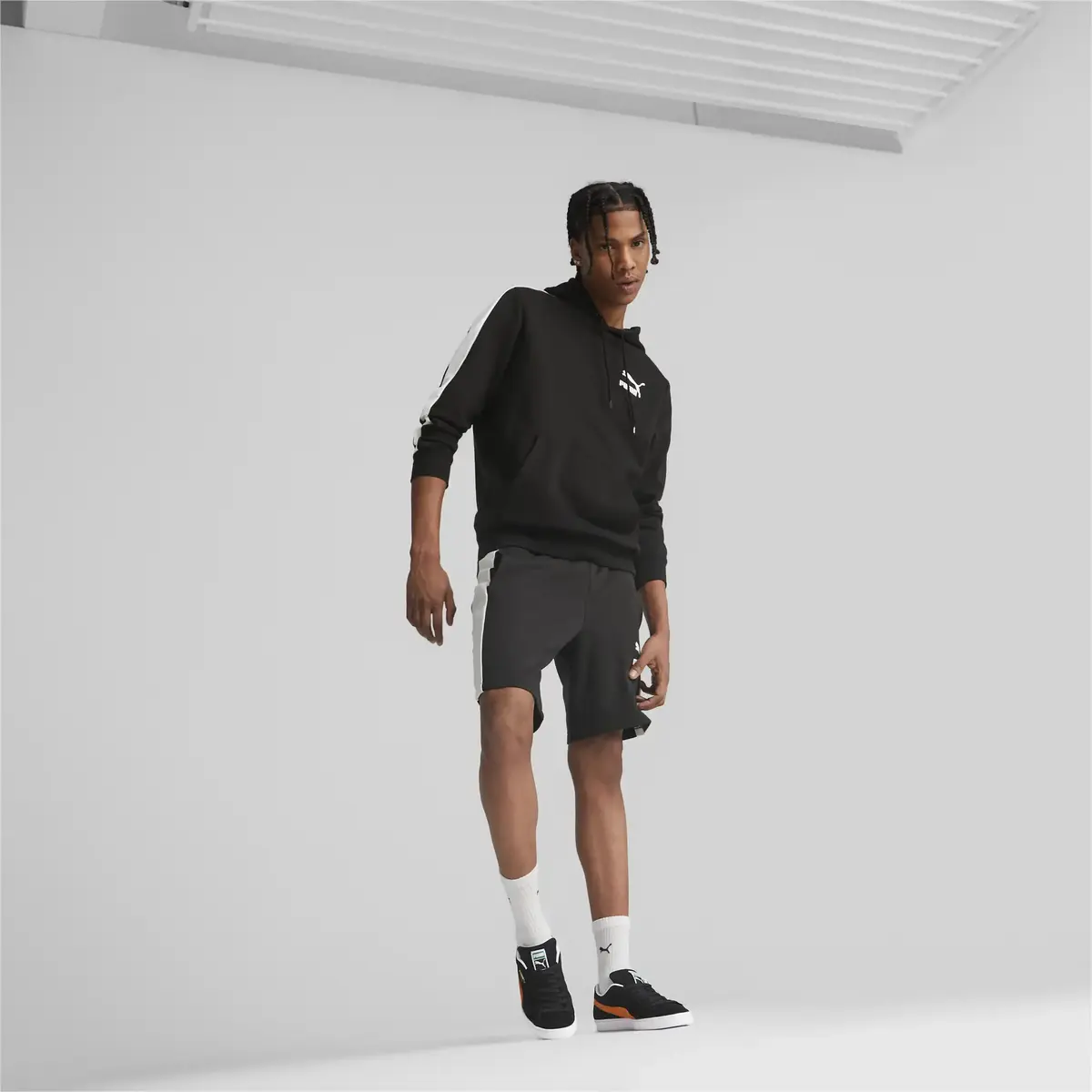 Puma T7 ICONIC Shorts 8" TR Siyah Erkek Şort