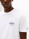 Tommy Hilfiger MONOTYPE ALL AMERICA, YBR Beyaz Erkek T-Shirt & Polo