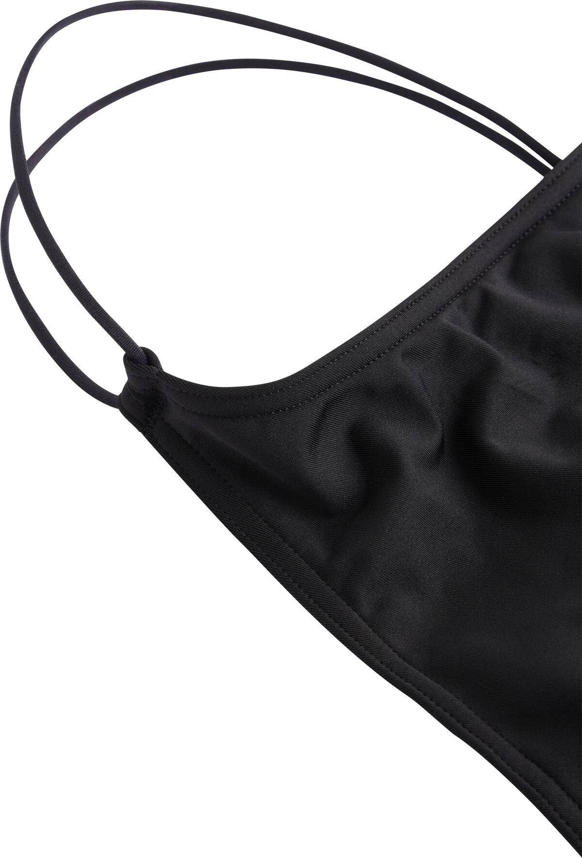 Calvin Klein ONE SHOULDER ONE PIE Kadın Siyah Mayo