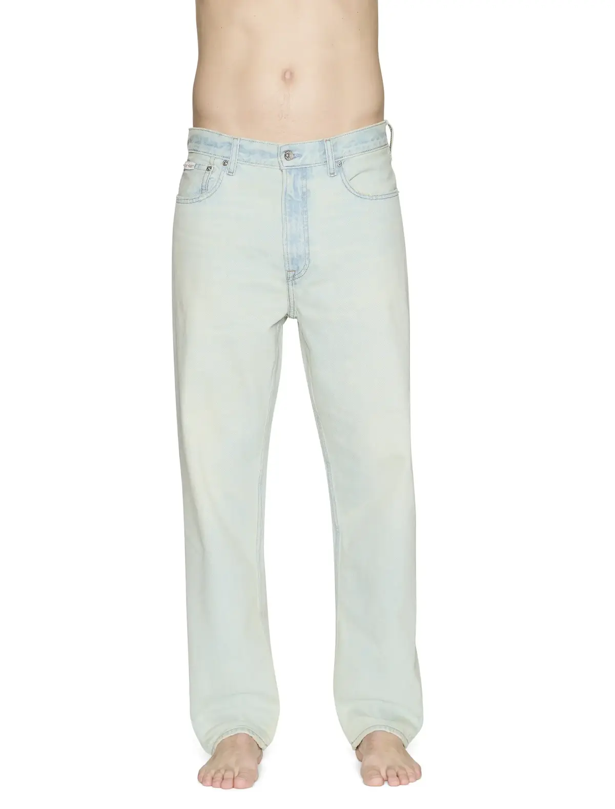 Calvin Klein 90S TAPER SEAGLASS JEAN Erkek Mavi Kot Pantolon