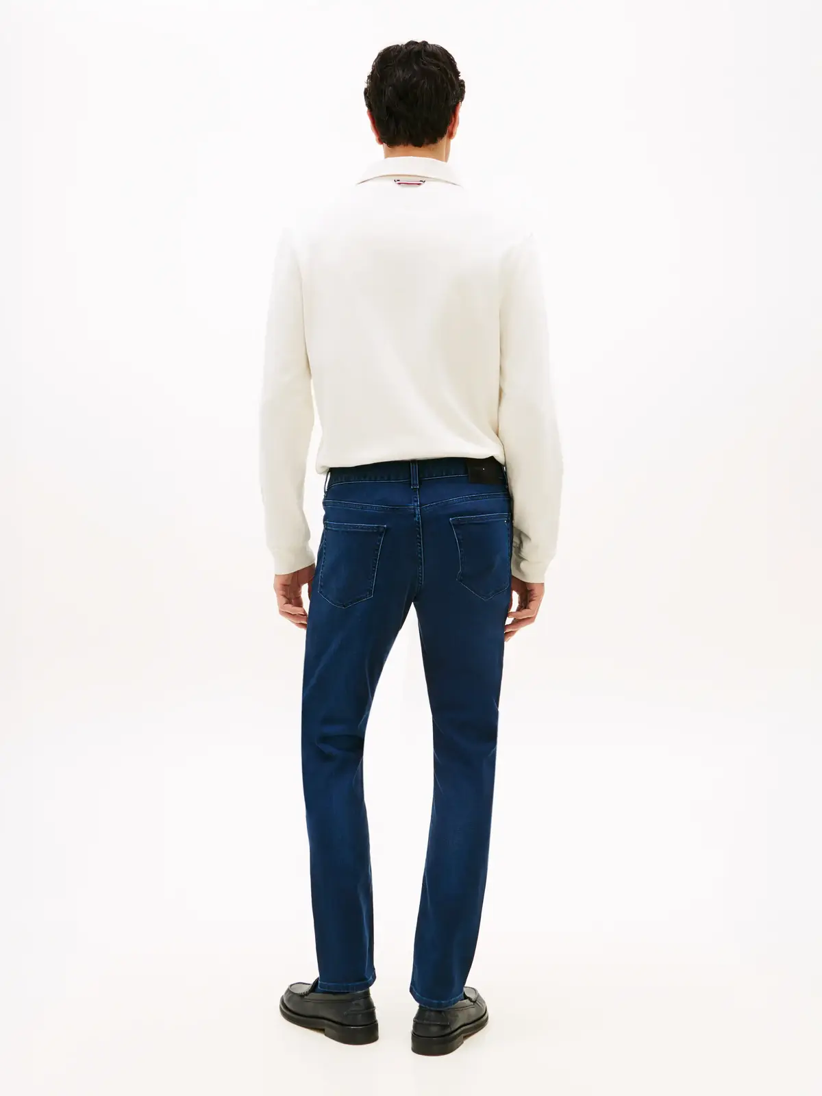 Tommy Hilfiger SLIM BLEECKER PSTR S, 1BO Mavi Erkek Kot Pantolon