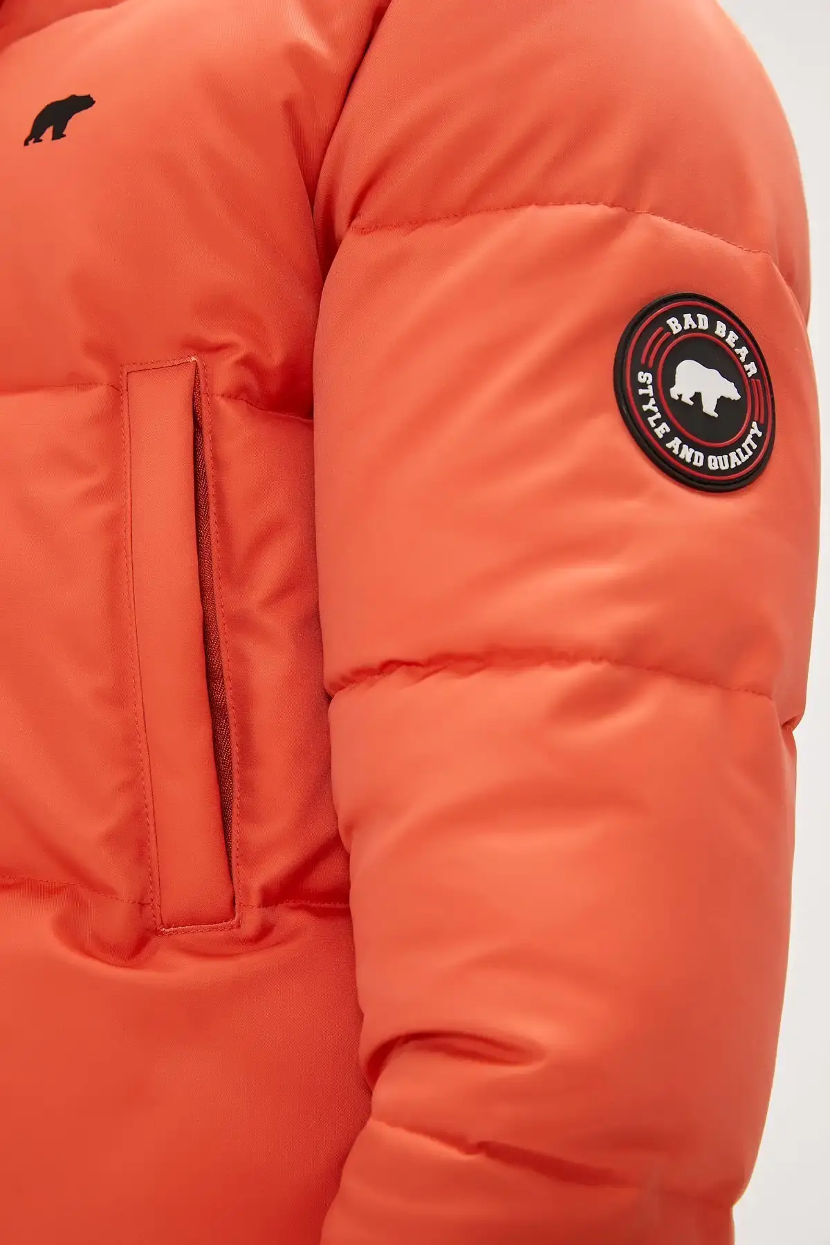 BAD BEAR COLONEL PUFFER COAT Erkek Turuncu Mont