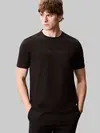 Calvin Klein WO - S/S T-SHIRT, UB1 Siyah Erkek T-Shirt & Polo