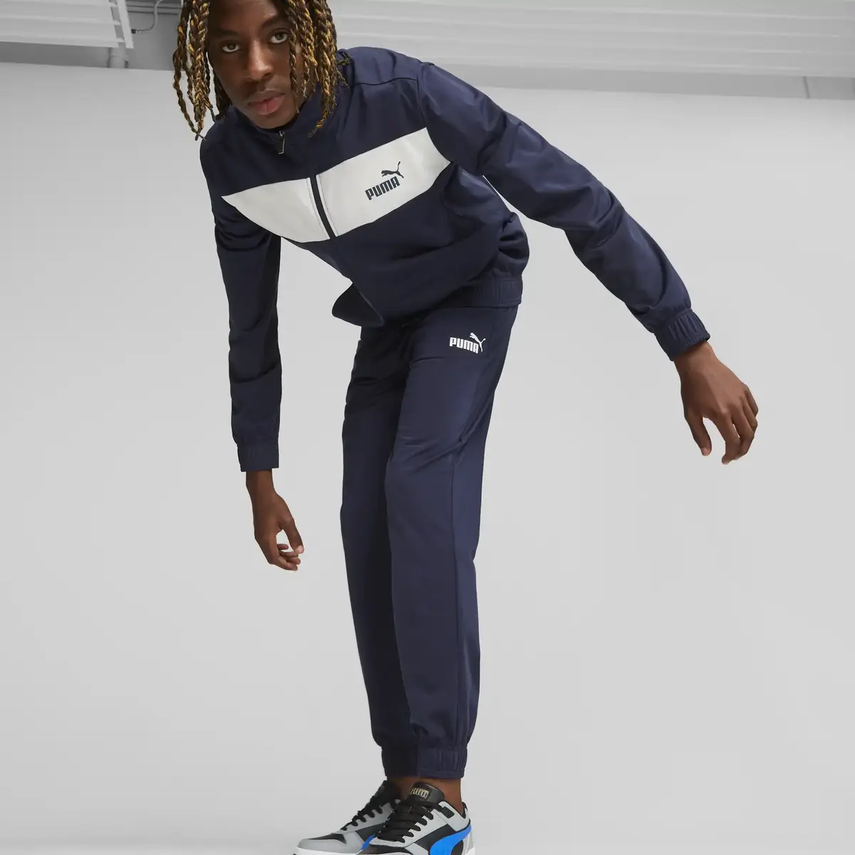 Puma Poly Suit Lacivert Erkek Eşofman Takımı