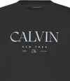 Calvin Klein SS 20S LN CALVIN GRAPHIC TEE Erkek Siyah T-Shirt