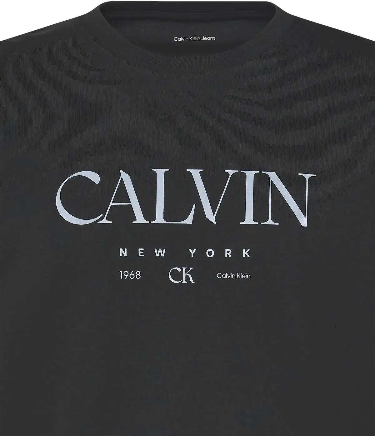 Calvin Klein SS 20S LN CALVIN GRAPHIC TEE Erkek Siyah T-Shirt