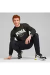 Puma SQUAD Crew TR Siyah Erkek Sweatshirt