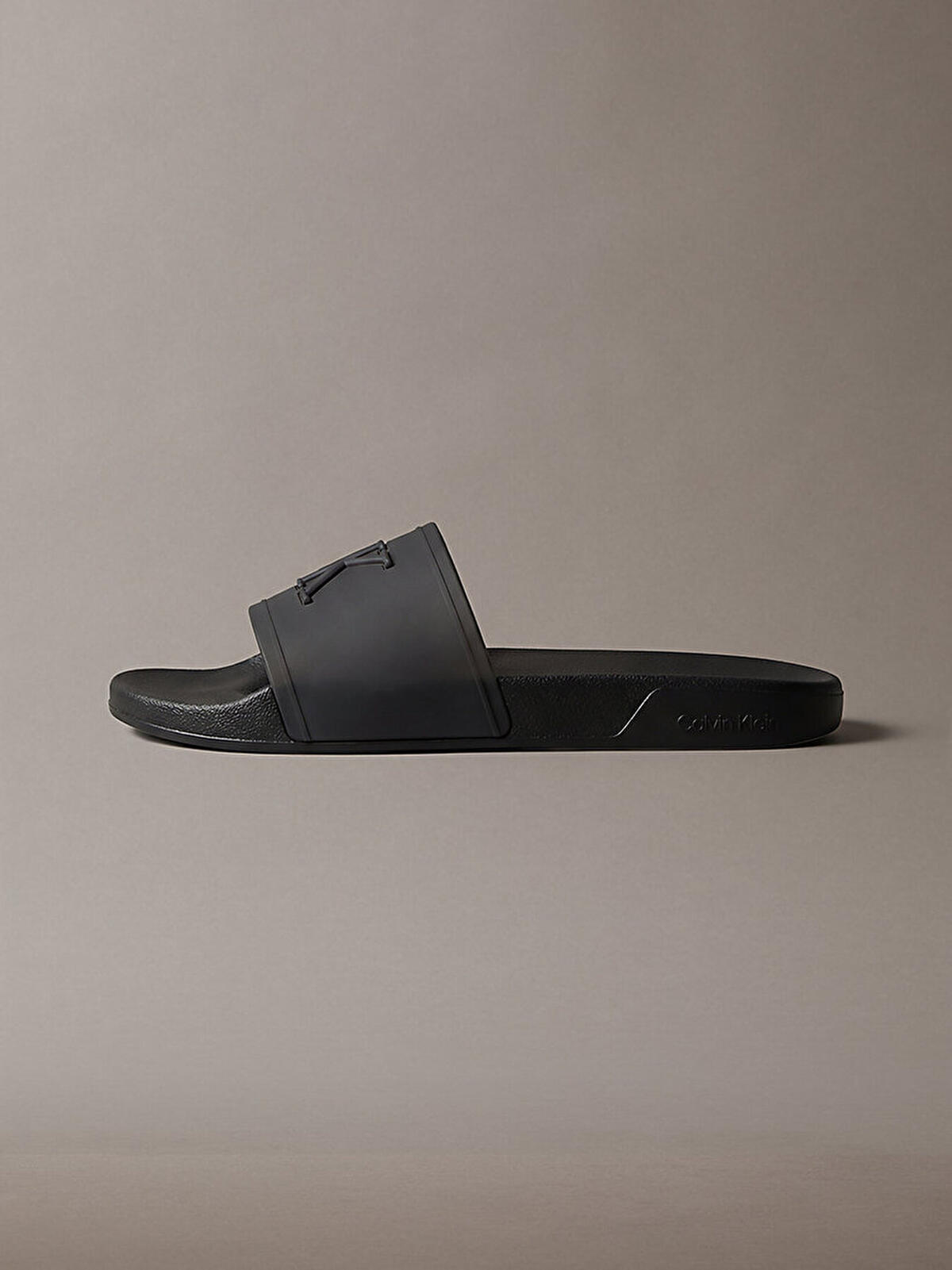 Calvin Klein ESS SLIDE TPU, 0GJ, 36 Kadın Siyah Terlik