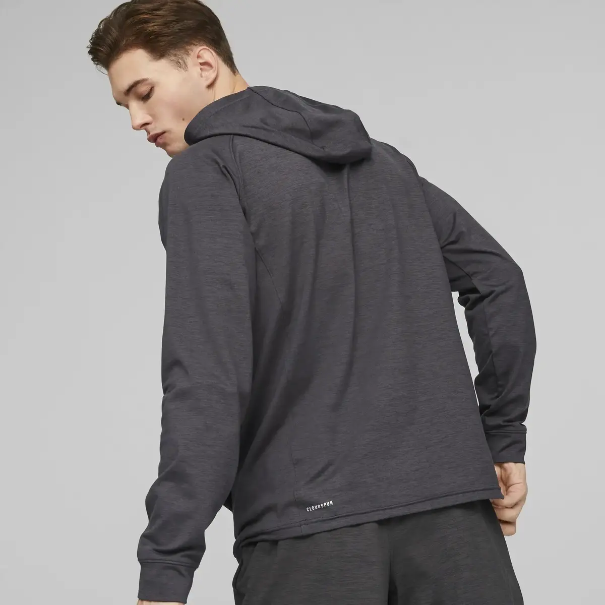 Puma Train Cloudspun Siyah Erkek Hoodie