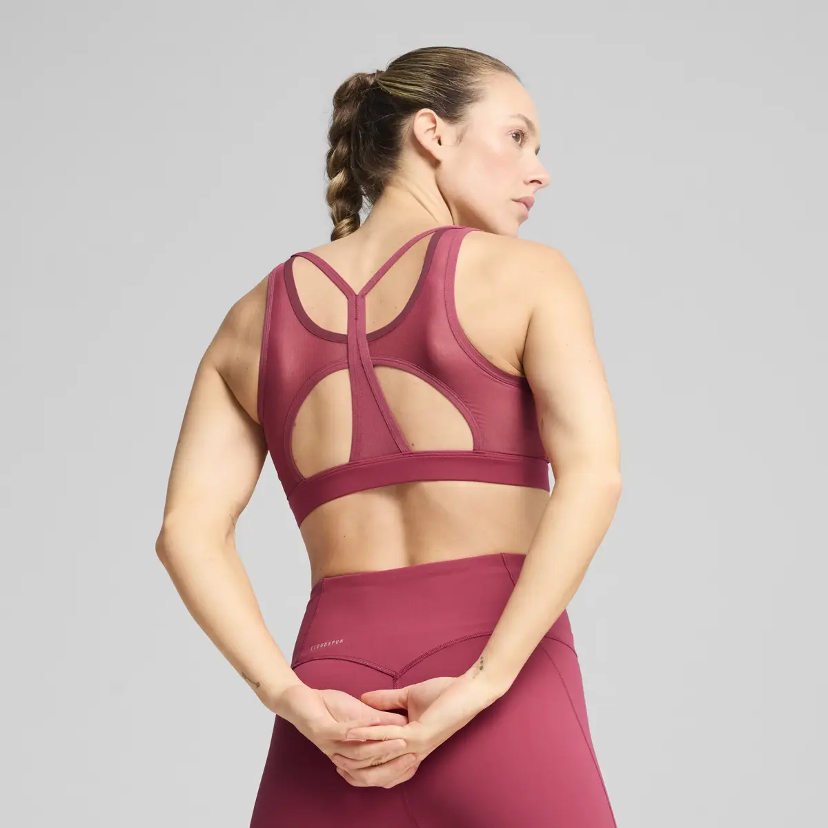 Puma 4KEEPS CLOUDSPUN BRA Kırmızı Bra