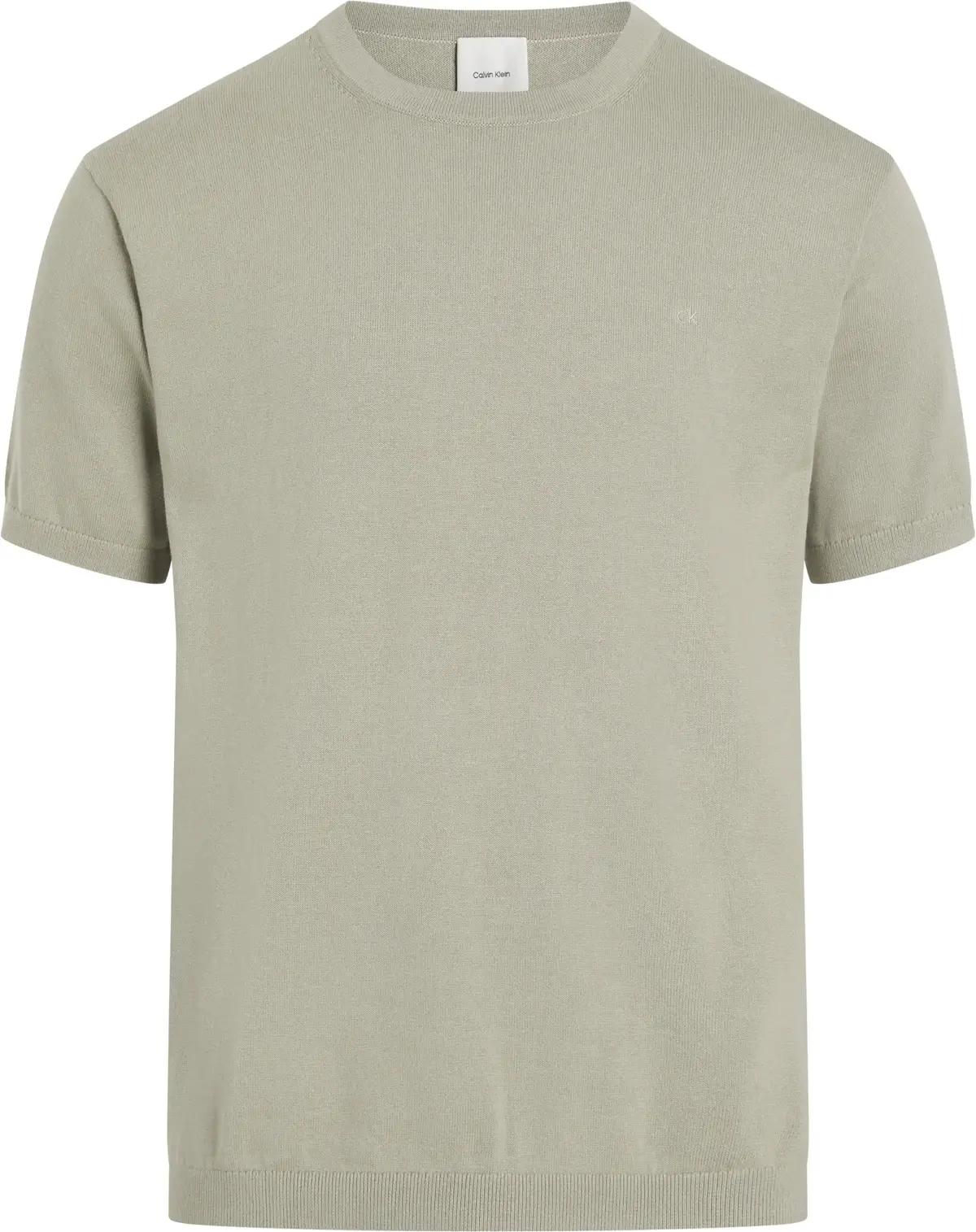 Calvin Klein KNITTED SUPIMA COTTO, PAH Bej Erkek T-Shirt & Polo