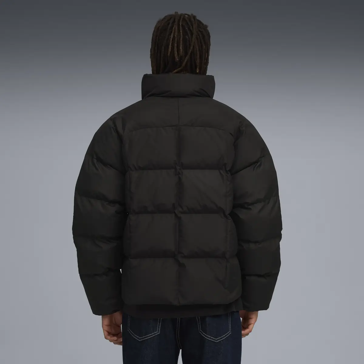 Puma Synthetic Puffer Jacket Siyah Erkek Mont