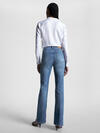 Tommy Hilfiger BOOTCUT HW LEO Kadın Mavi Kot Pantolon