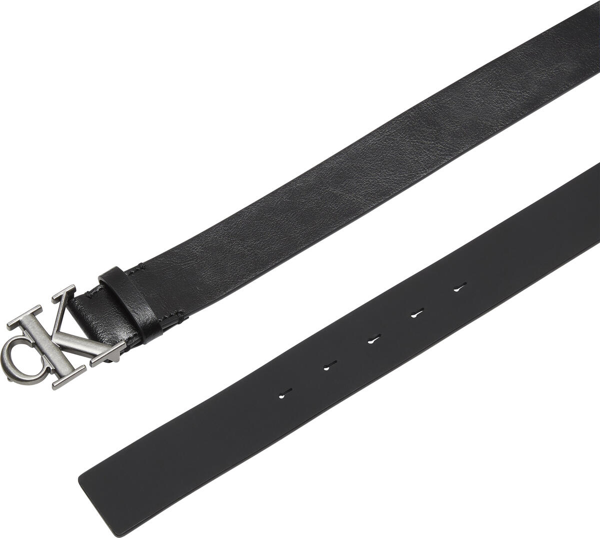 Calvin Klein MONOGRAM BUCKLE 35MM Siyah Erkek Kemer