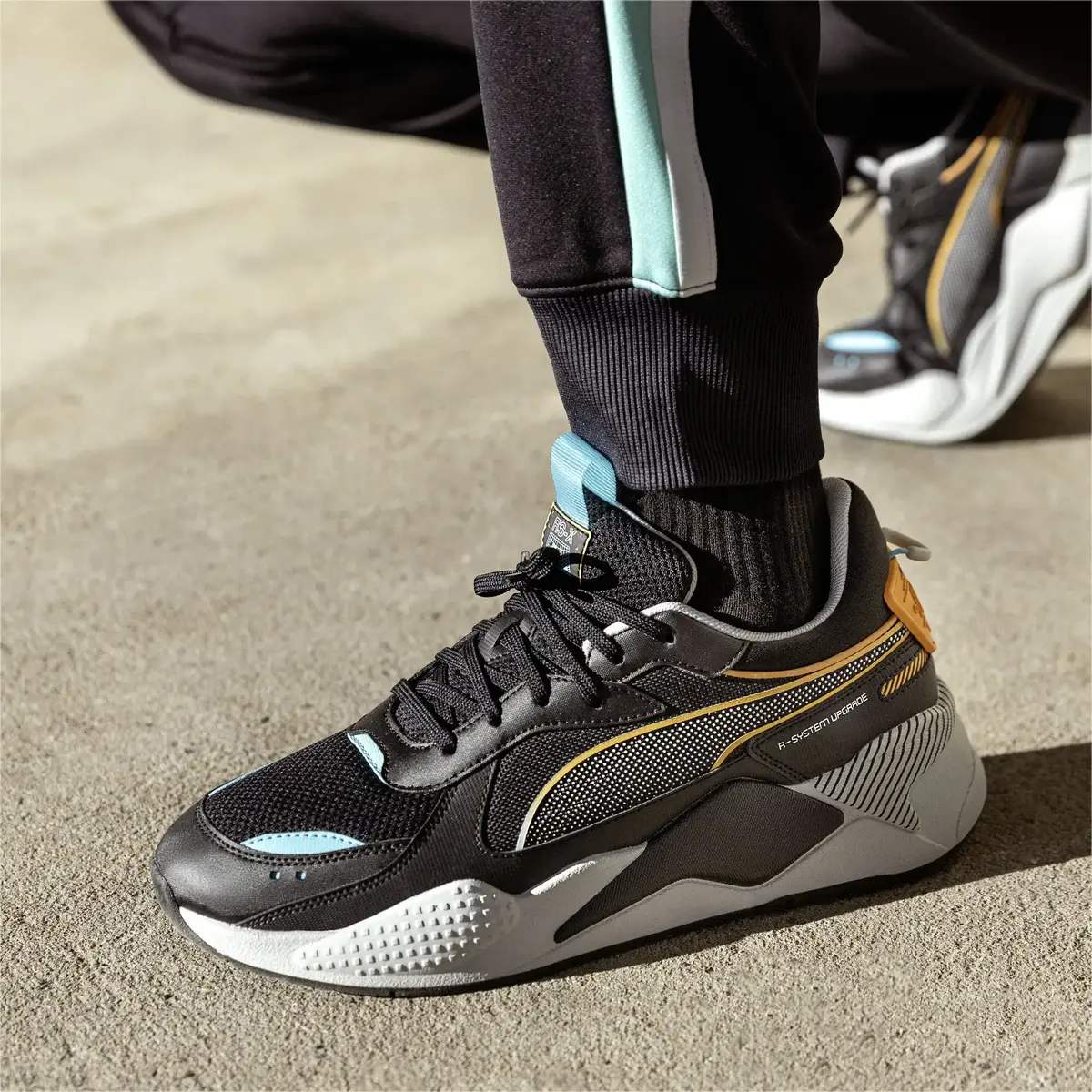 Puma RS-X 3D- Siyah Erkek/Günlük Spor Ayakkabı