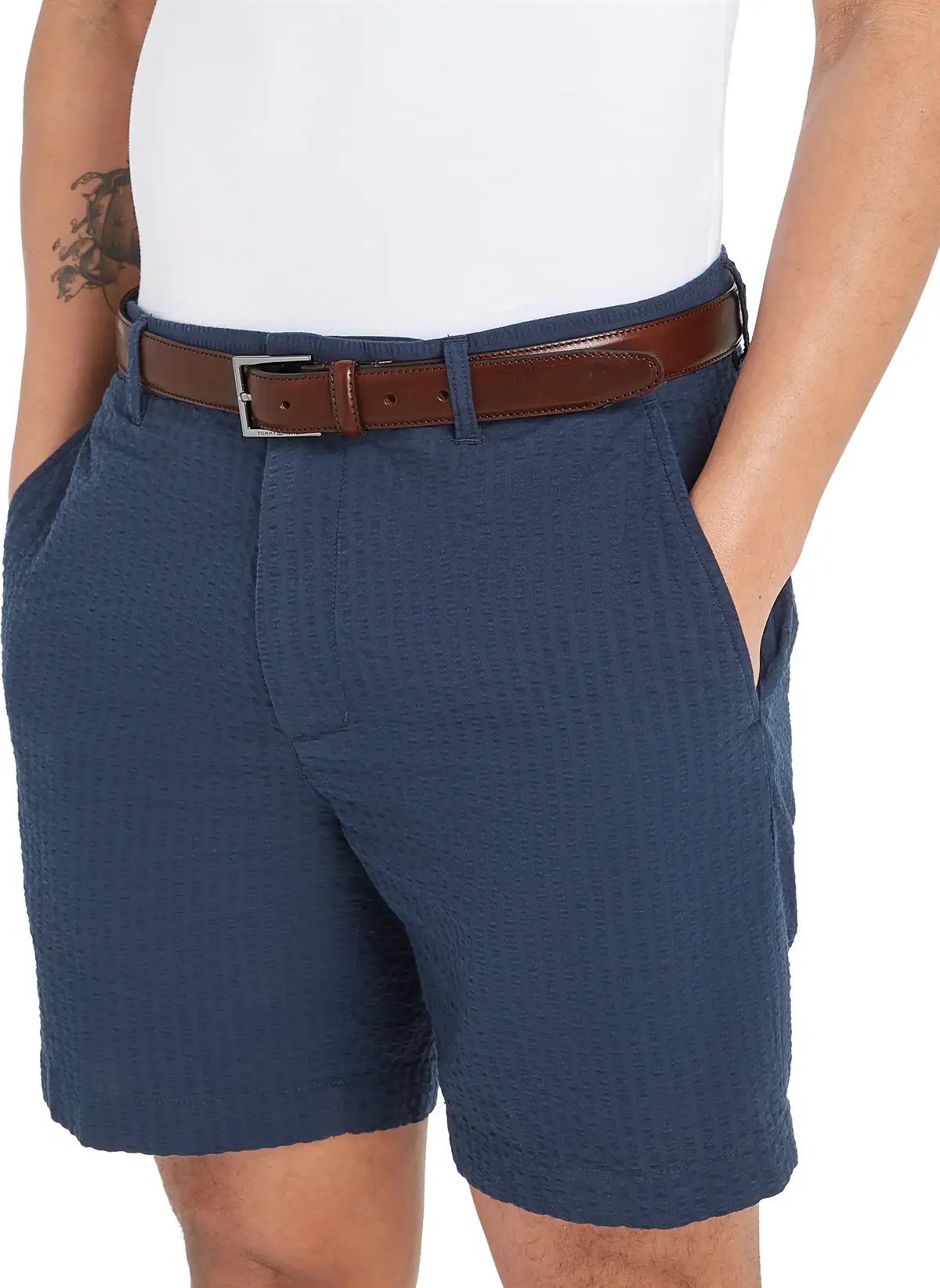 Tommy Hilfiger HUDSON LEATHER 3.0, GB6 Kahverengi Erkek Kemer