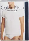 Calvin Klein 2P S/S CREW NECK Erkek Beyaz T-Shirt
