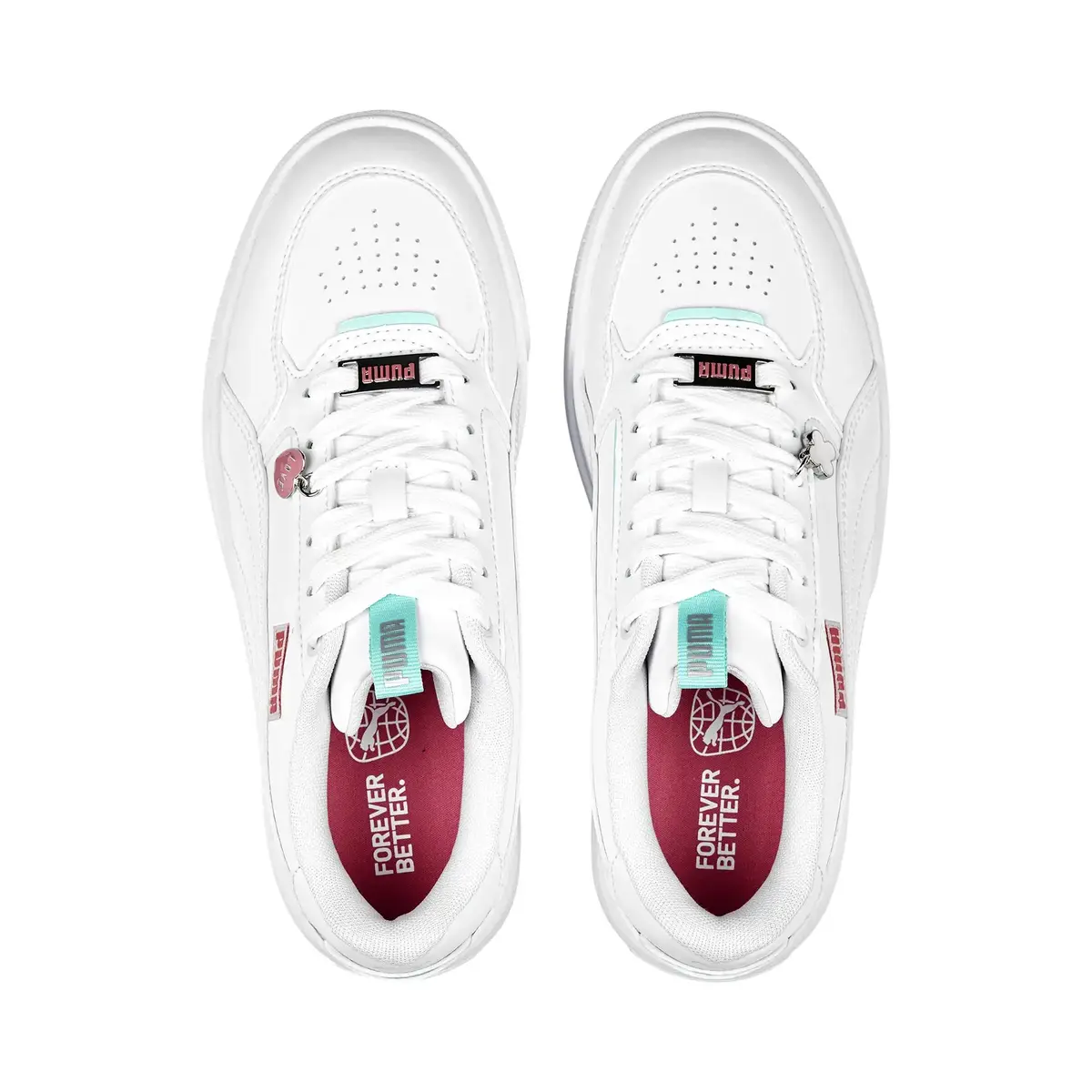 Puma Karmen Rebelle Charms Beyaz Kadın Günlük Spor Ayakkabı