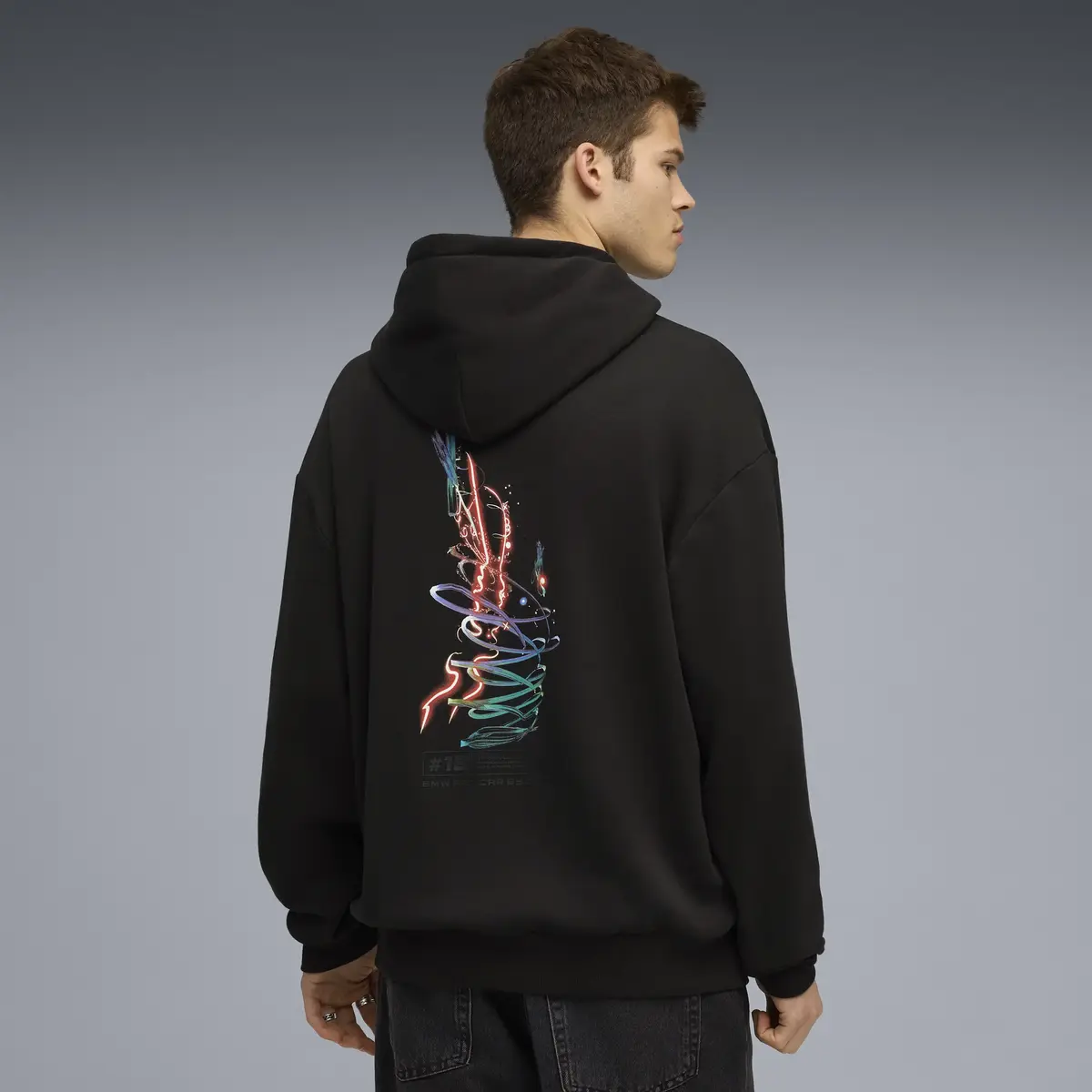 PUMA BMW MMS CAO FEI RACER HOODIE Siyah Erkek Hoodie