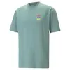 Puma Downtown Graphic Tee Mavi Erkek T-shirt