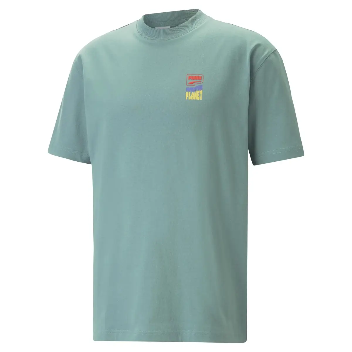 Puma Downtown Graphic Tee Mavi Erkek T-shirt