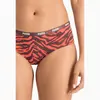 Puma PUMA WOMEN PRINTED AOP HIPSTER 2P PACKED Kadın Kırmızı 2'li İç Çamaşırı
