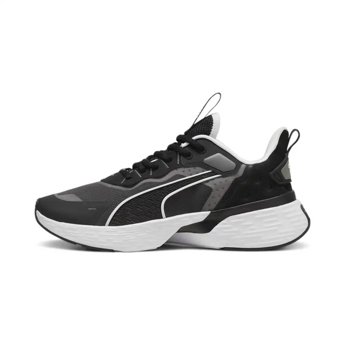 Puma Softride Sway Siyah Unisex Yürüyüş ve Koşu Ayakkabısı