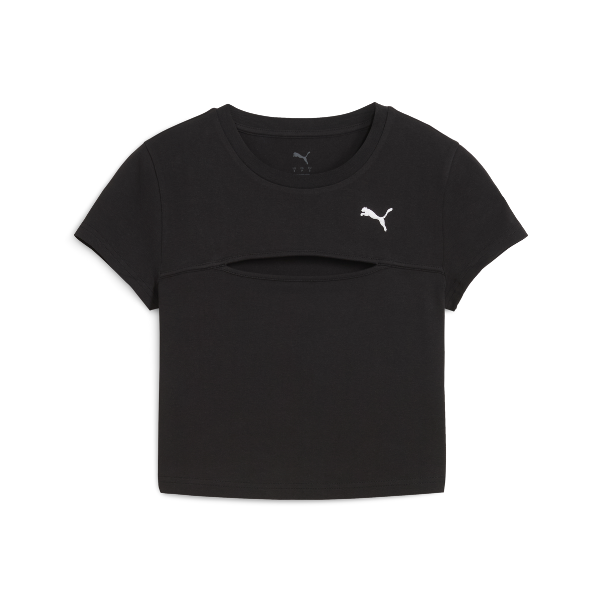 Puma WARDROBE ESS Baby Tee Siyah Kadın T-Shirt