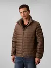 Calvin Klein LS LT WT NYLON CHANN, PDK Kahverengi Erkek Mont