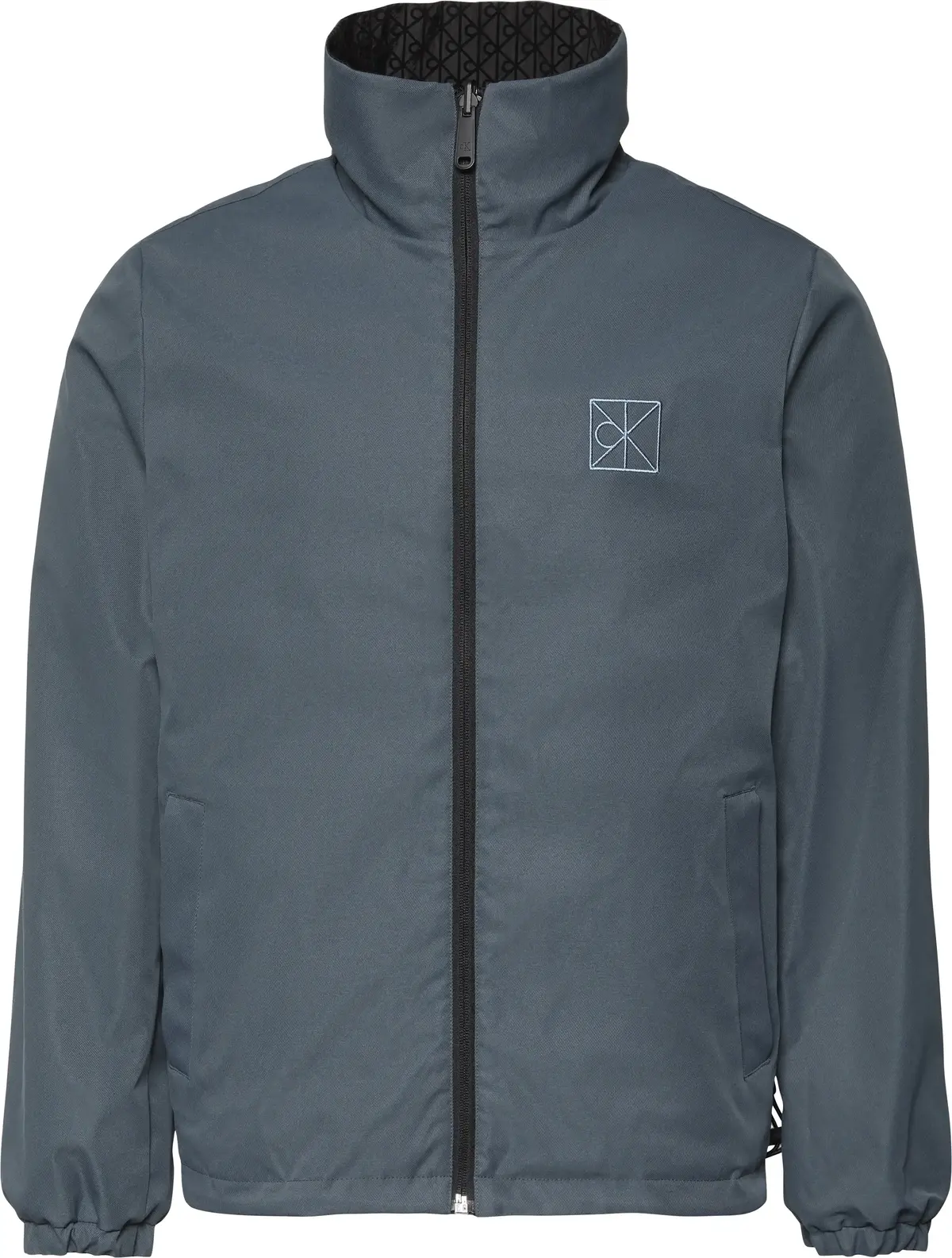 Calvin Klein LS NYLON AOP UNFILLED REVERSIBLE Erkek Mavi Mont