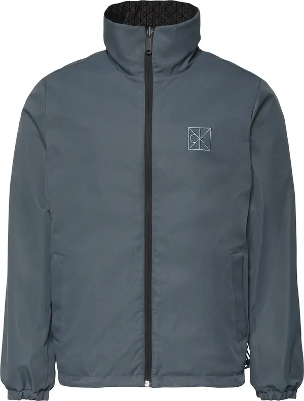 Calvin Klein LS NYLON AOP UNFILLED REVERSIBLE Erkek Mavi Mont