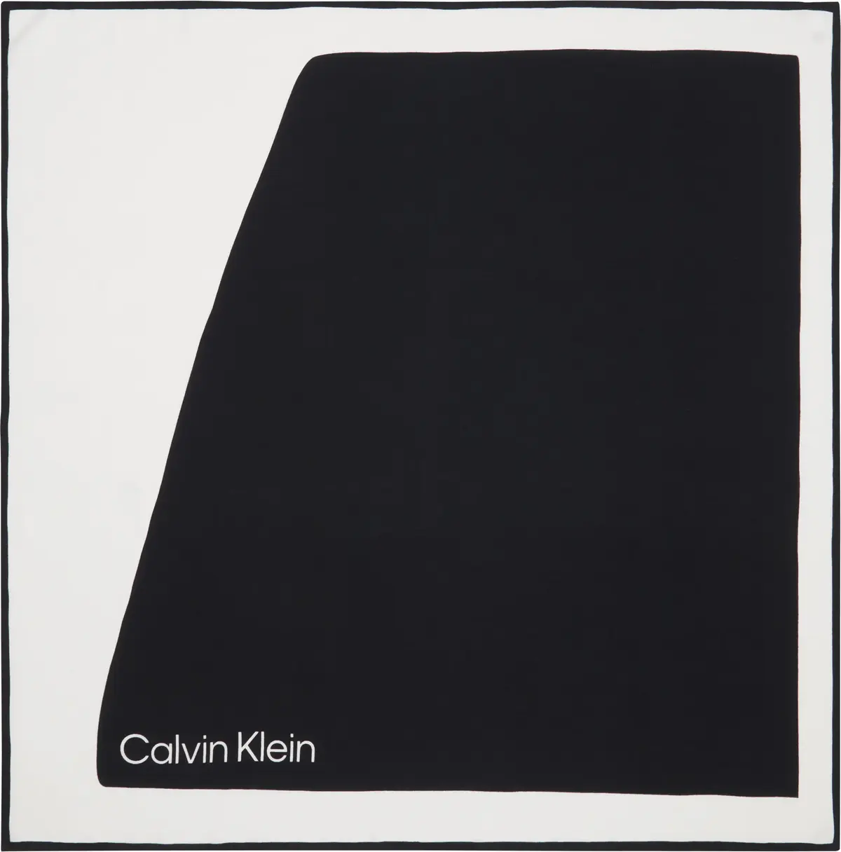 Calvin Klein MONOGRAM JACQUARD PR Kadın Siyah Atkı