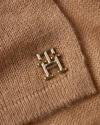 Tommy Hilfiger CASHMERE CHIC KNIT S Kadın Kahverengi Atkı