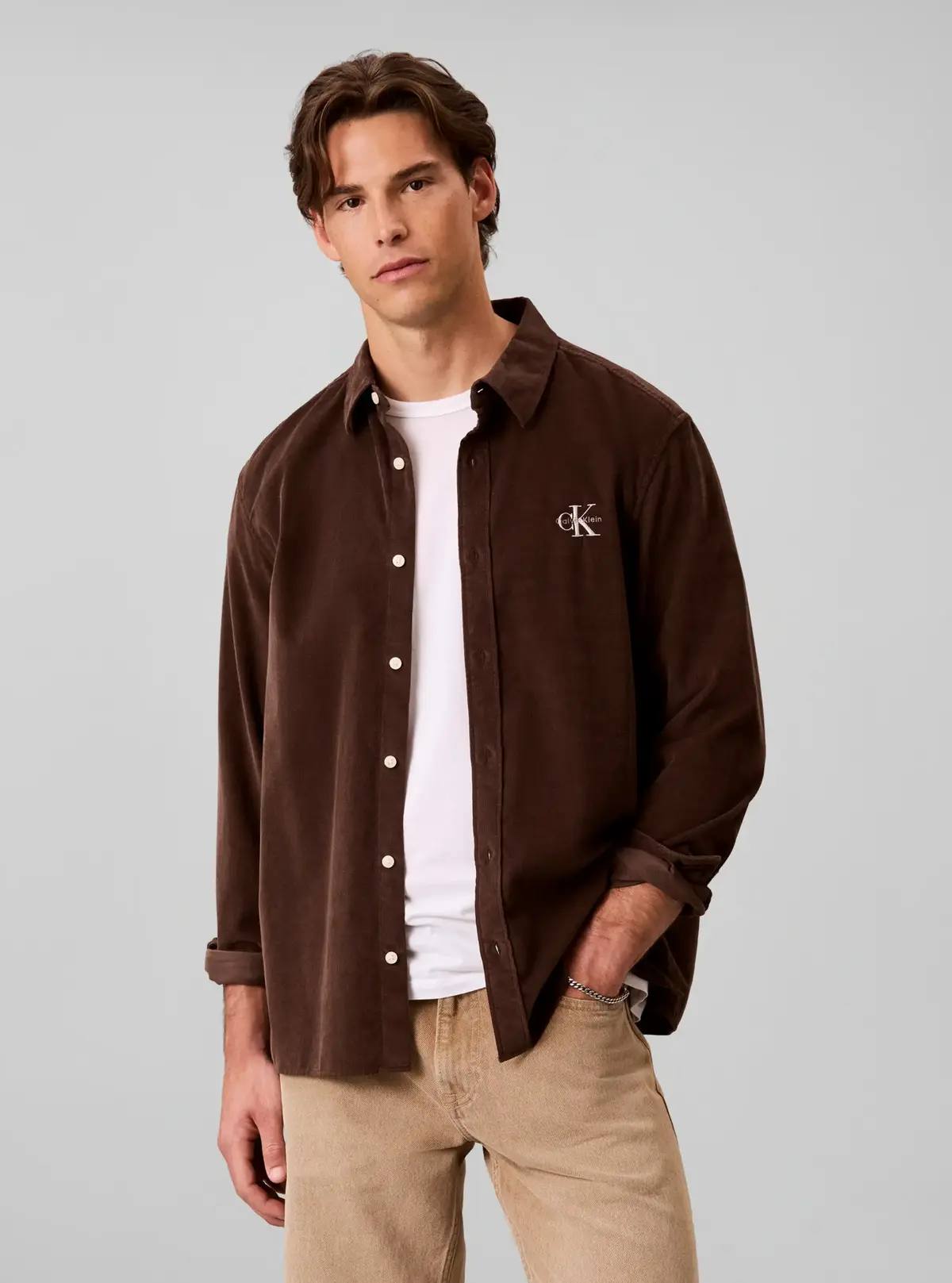 LS CORDUROY EASY SHI, WFM