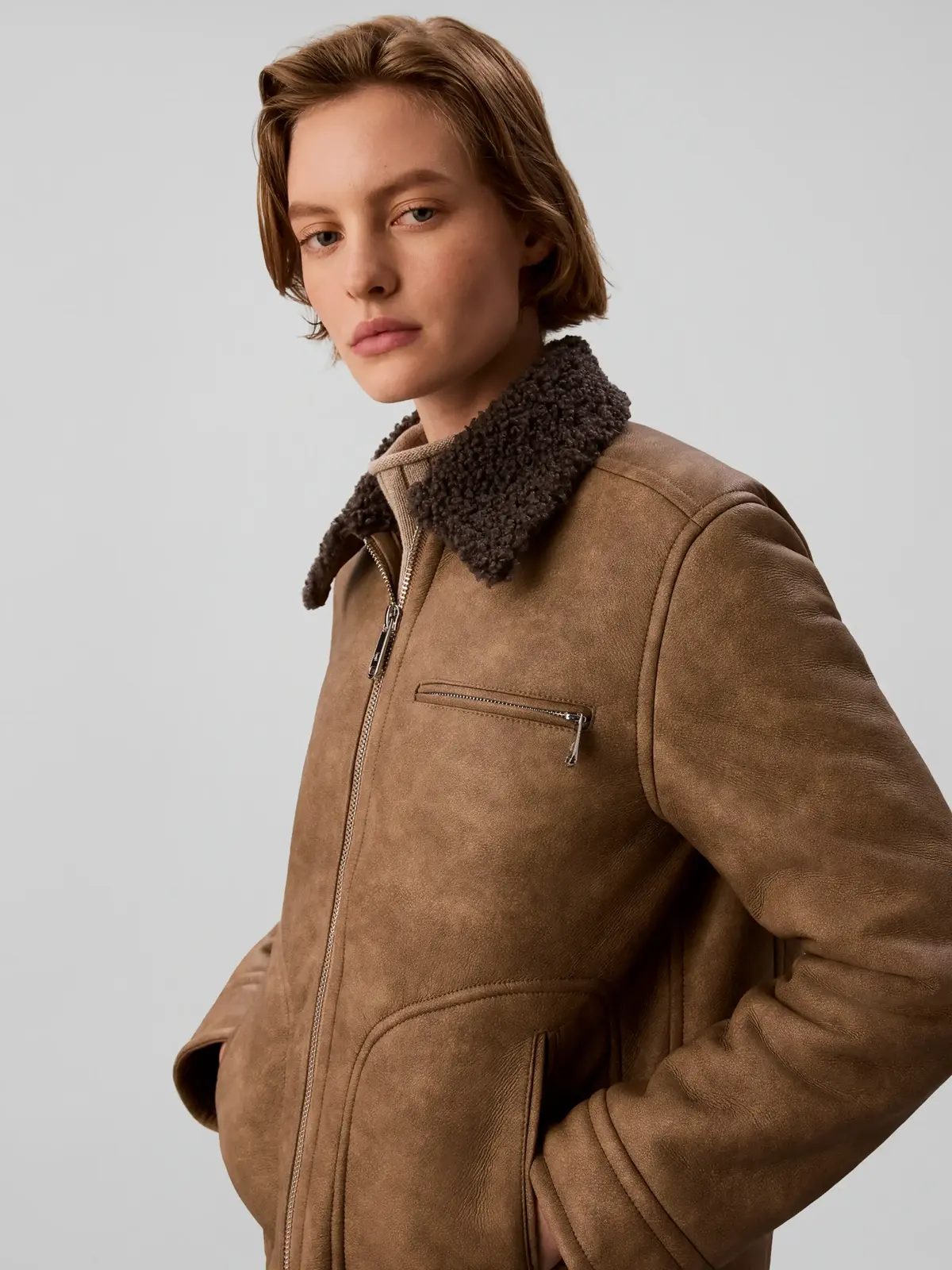 FAUX SHEARLING AVIAT, N1I