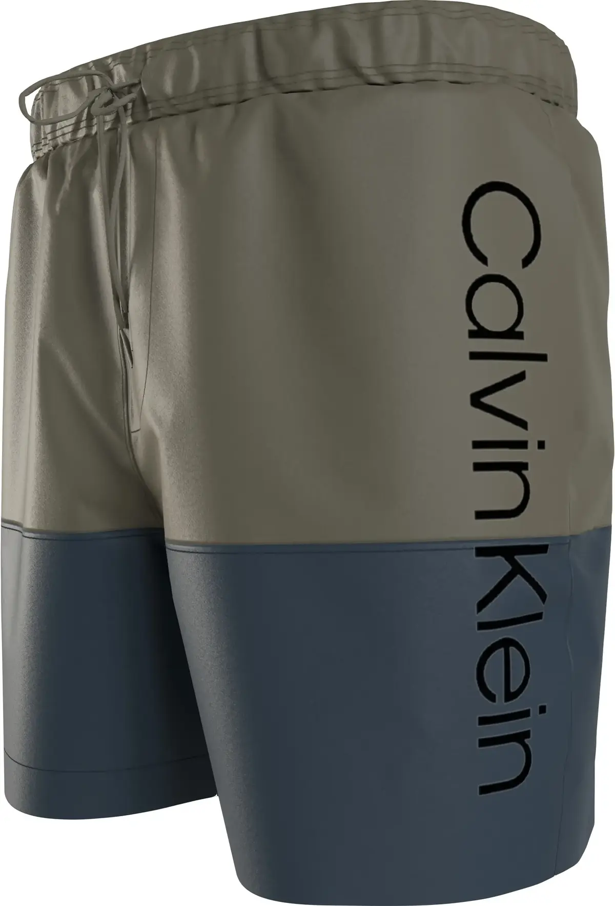 Calvin Klein MEDIUM DRAWSTRING Erkek Haki Deniz Şortu
