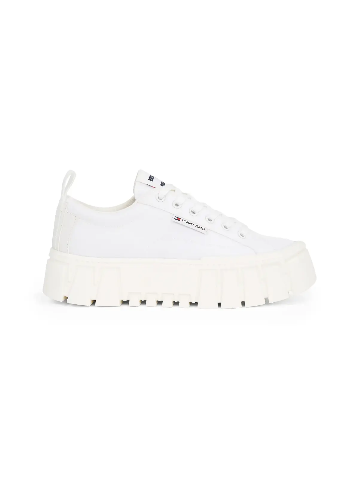 Tommy Hilfiger TJW FLATFORM SNEAKER Beyaz Kadın Spor Ayakkabı & Sneaker