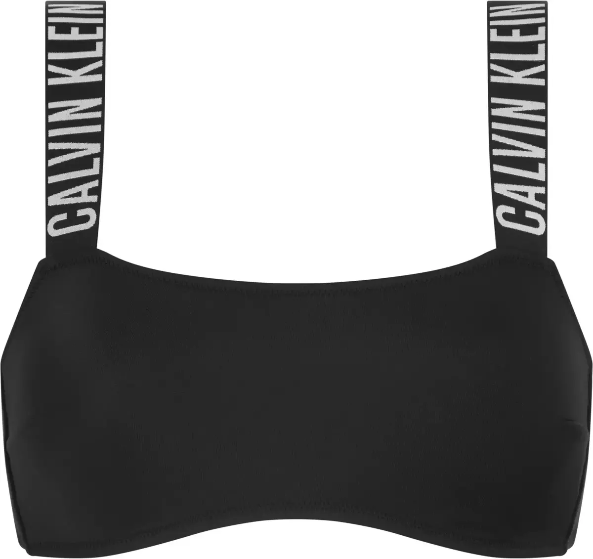 Calvin Klein BANDEAU-RP, BEH Siyah Kadın Bikini Üstü