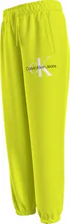 Calvin Klein GLOW IN THE DARK LOG Erkek Sarı Eşofman Altı