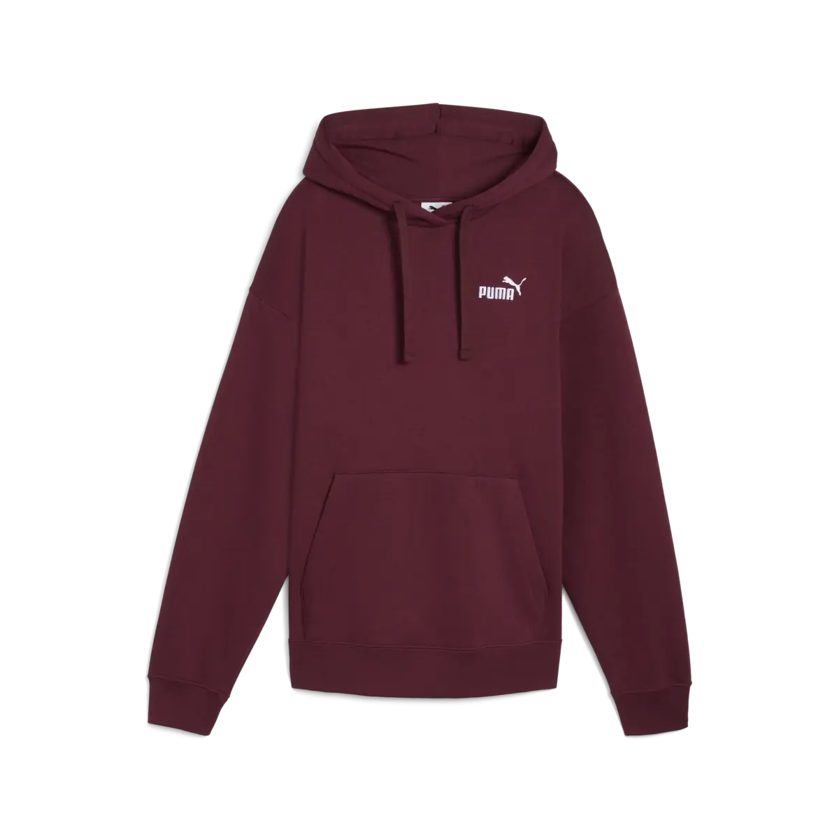 PUMA ESS Small No. 1 Logo Hoodie Bordo Kadın Sweatshirt