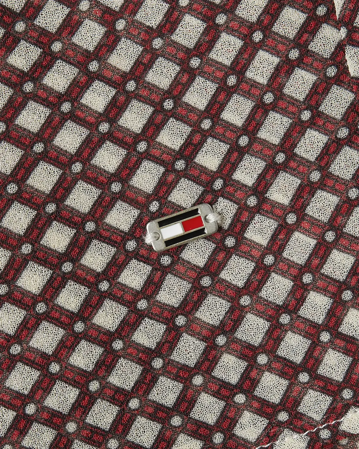 Tommy Hilfiger RUFFLE PLEAT S/S KNE, 09Z Kahverengi Kadın Elbise-Etek